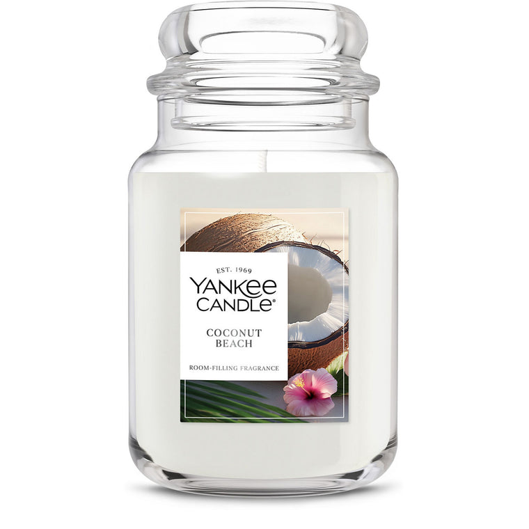 Coconut Beach Original Large Jar Candle R9