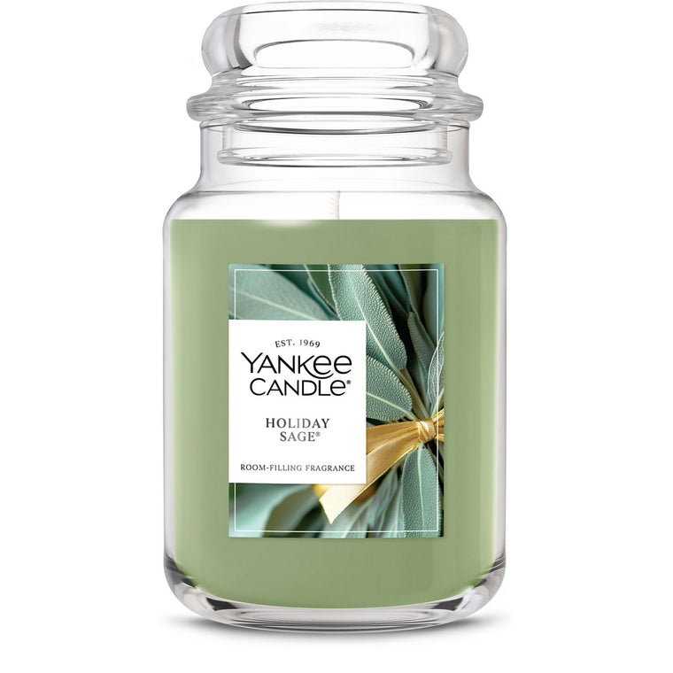 Holiday Sage® Original Large Jar Candle C8